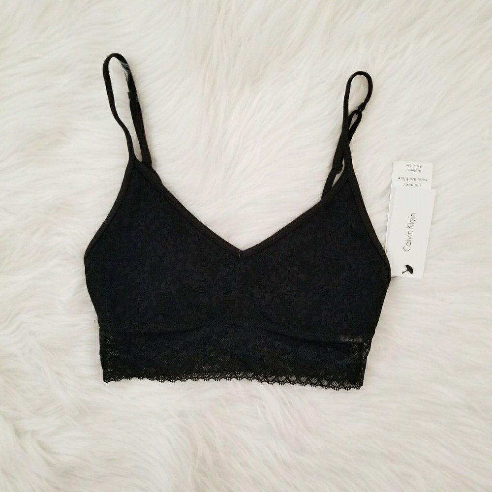 Calvin Klein Lace Bra Size S